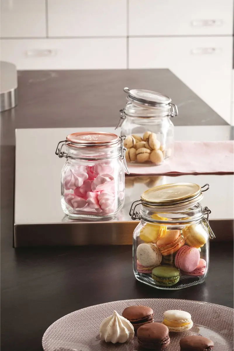 Bormioli Rocco Weckpot 125ml - Transparant