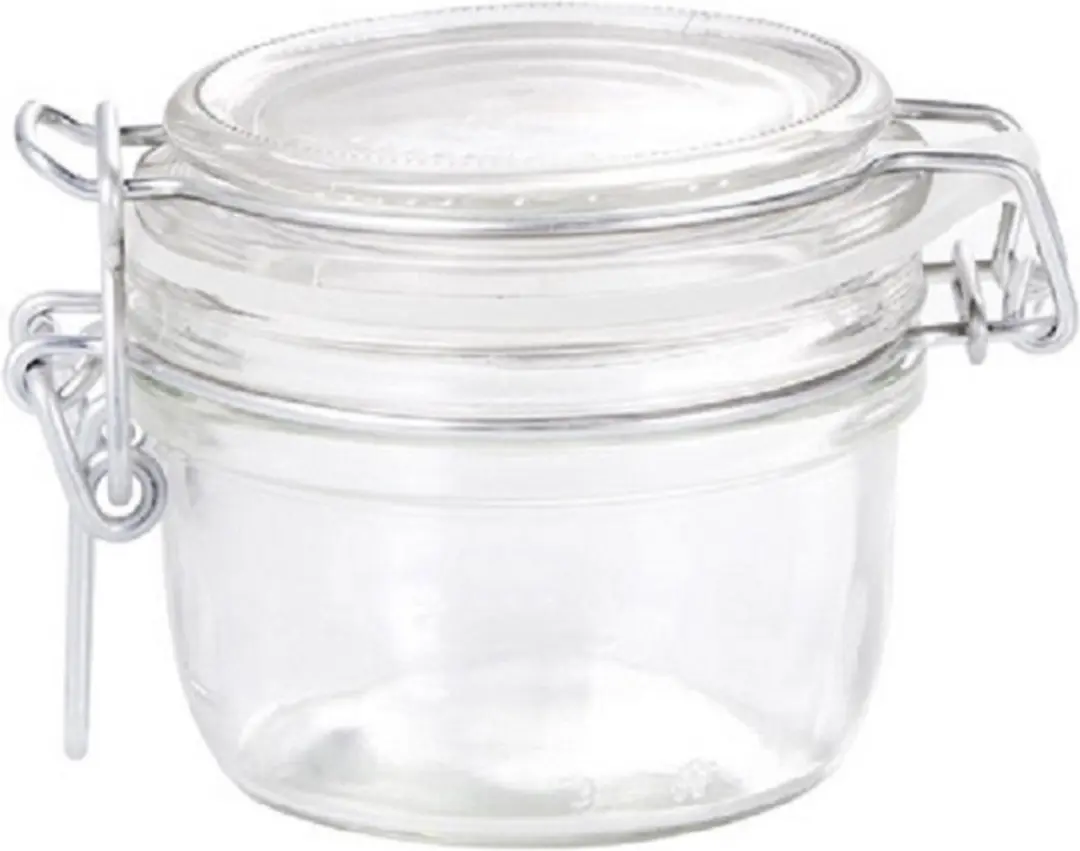 Bormioli Rocco Weckpot 125ml - Transparant