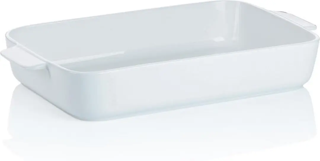 Kela Ovenschaal Porselein 5.5L - 40.5x23cm Wit
