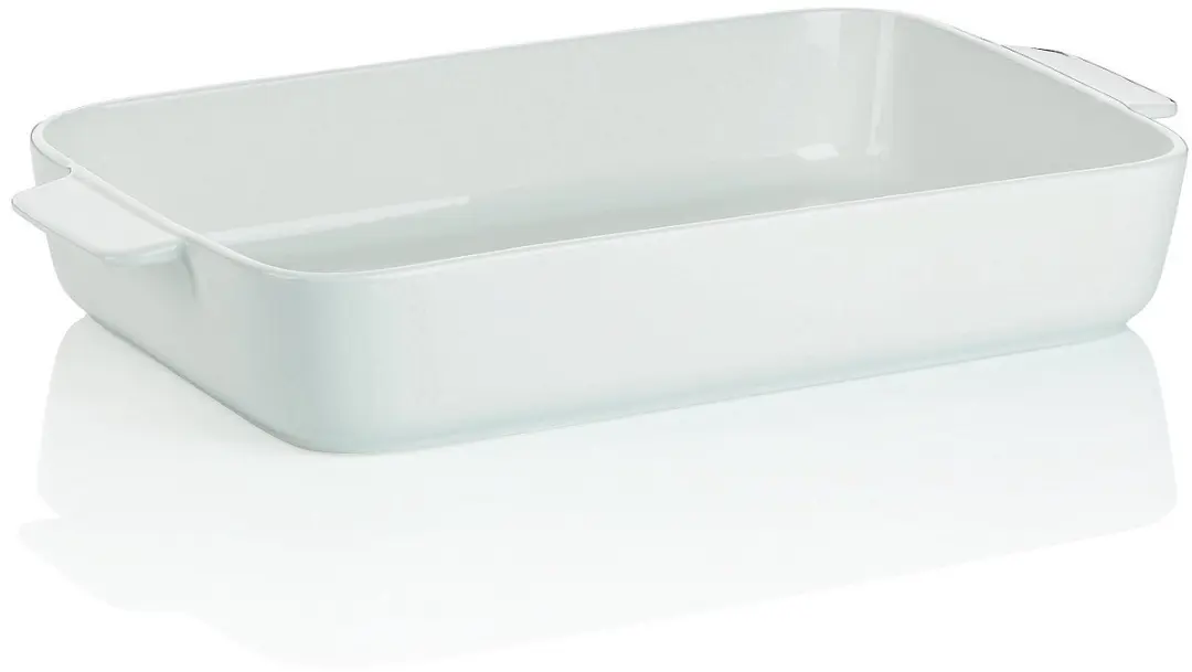 Kela Ovenschaal Porselein 5.5L - 40.5x23cm Wit