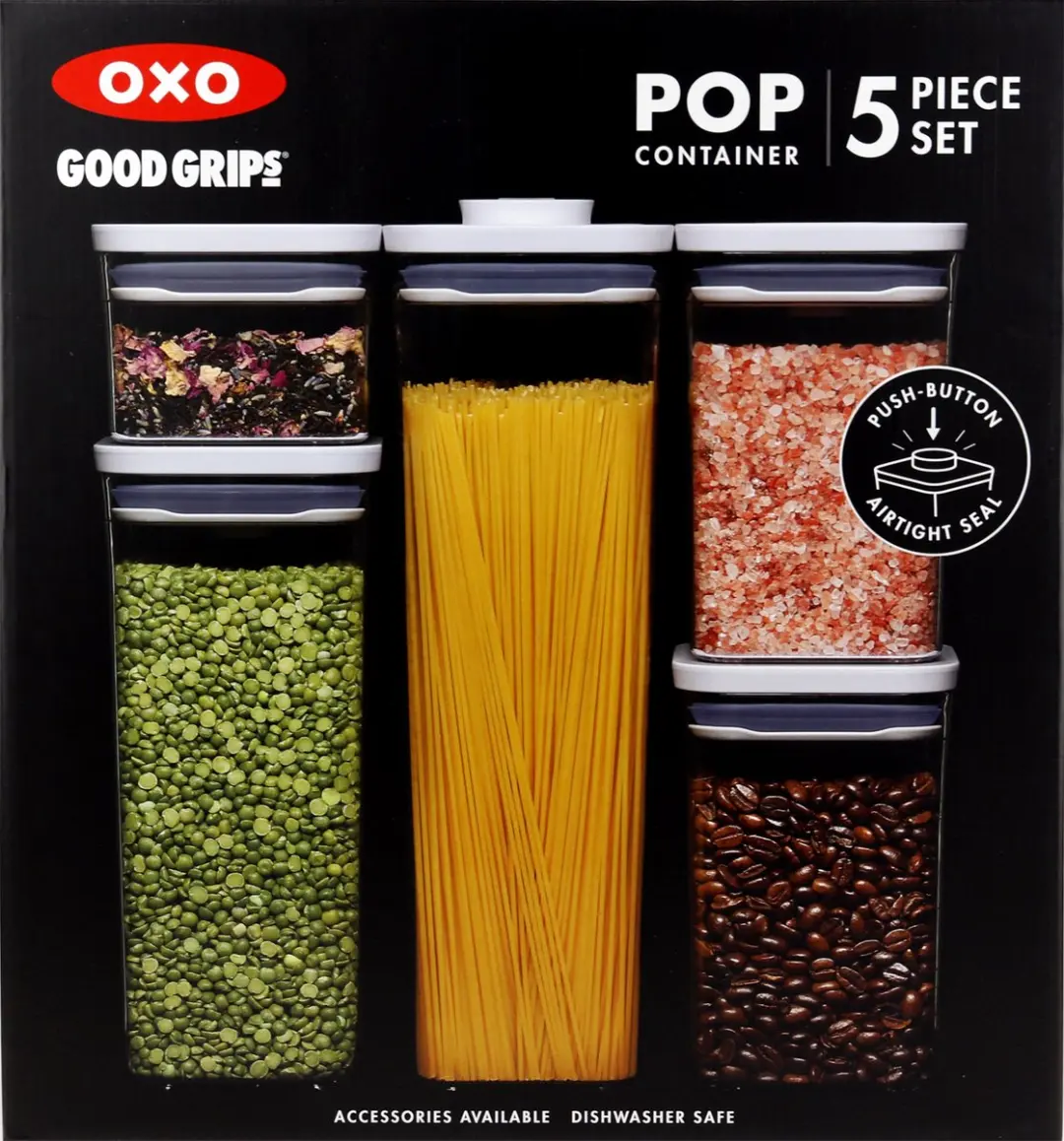 OXO Good Grips Voorraadpotten POP 2.0 - 5 Stuks