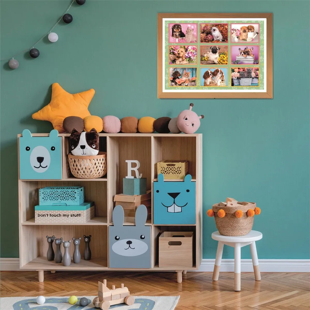 Clementoni Kinderpuzzel 180 Stukjes Huisdieren - Multikleur - afbeelding 6 van 6