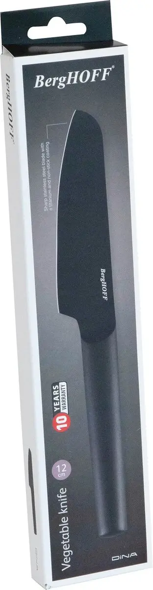 BergHOFF DiNA Groentenmes Boron 12cm - Zwart