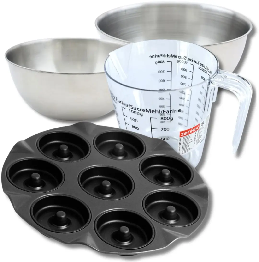 Zenker Bakkersset Donutvorm 33cm