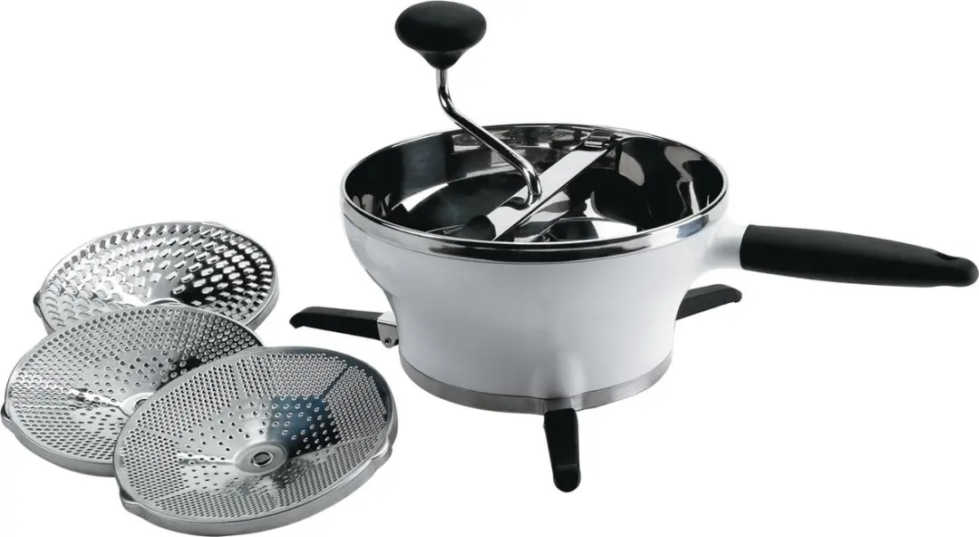OXO Passeerzeef 25cm - 4-delig - Wit