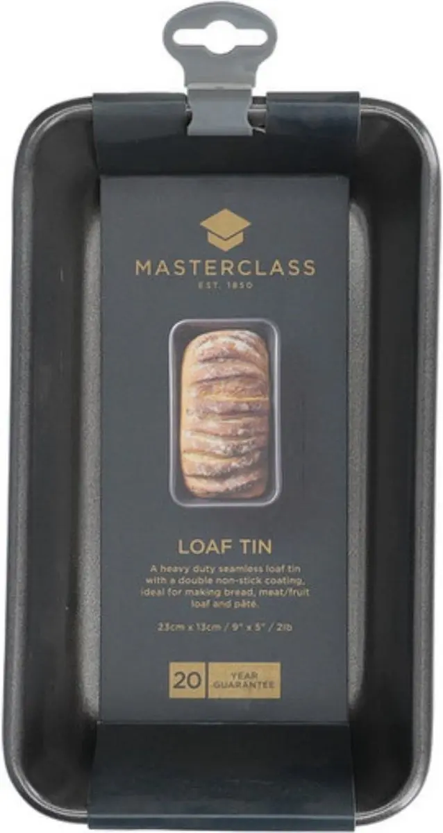 Masterclass Broodbakvorm Carbon Steel 23x13cm - Grijs - afbeelding 6 van 6