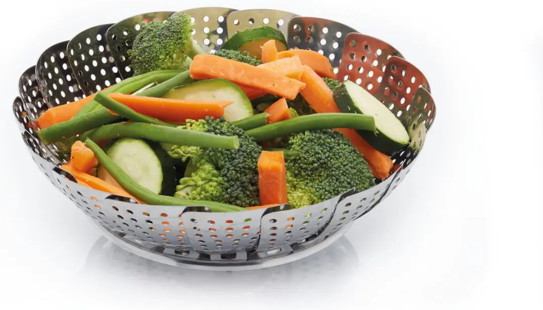KitchenCraft Stoommand 23cm - Zilver