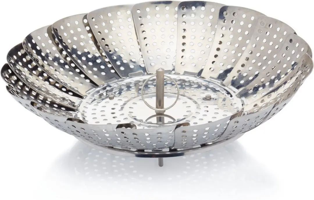 KitchenCraft Stoommand 23cm - Zilver