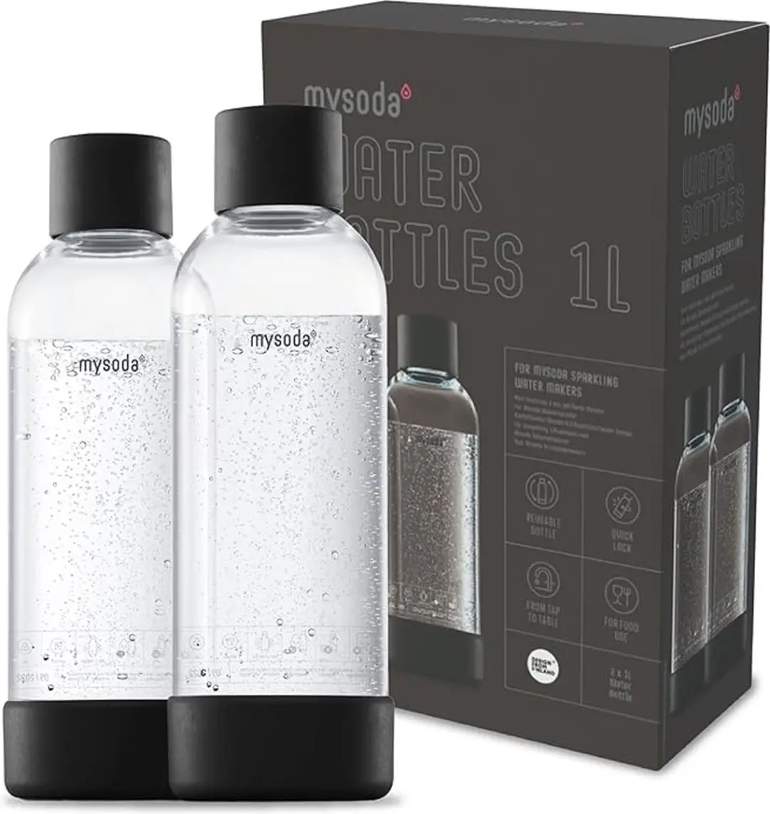 Mysoda Herbruikbare Flessen 1L