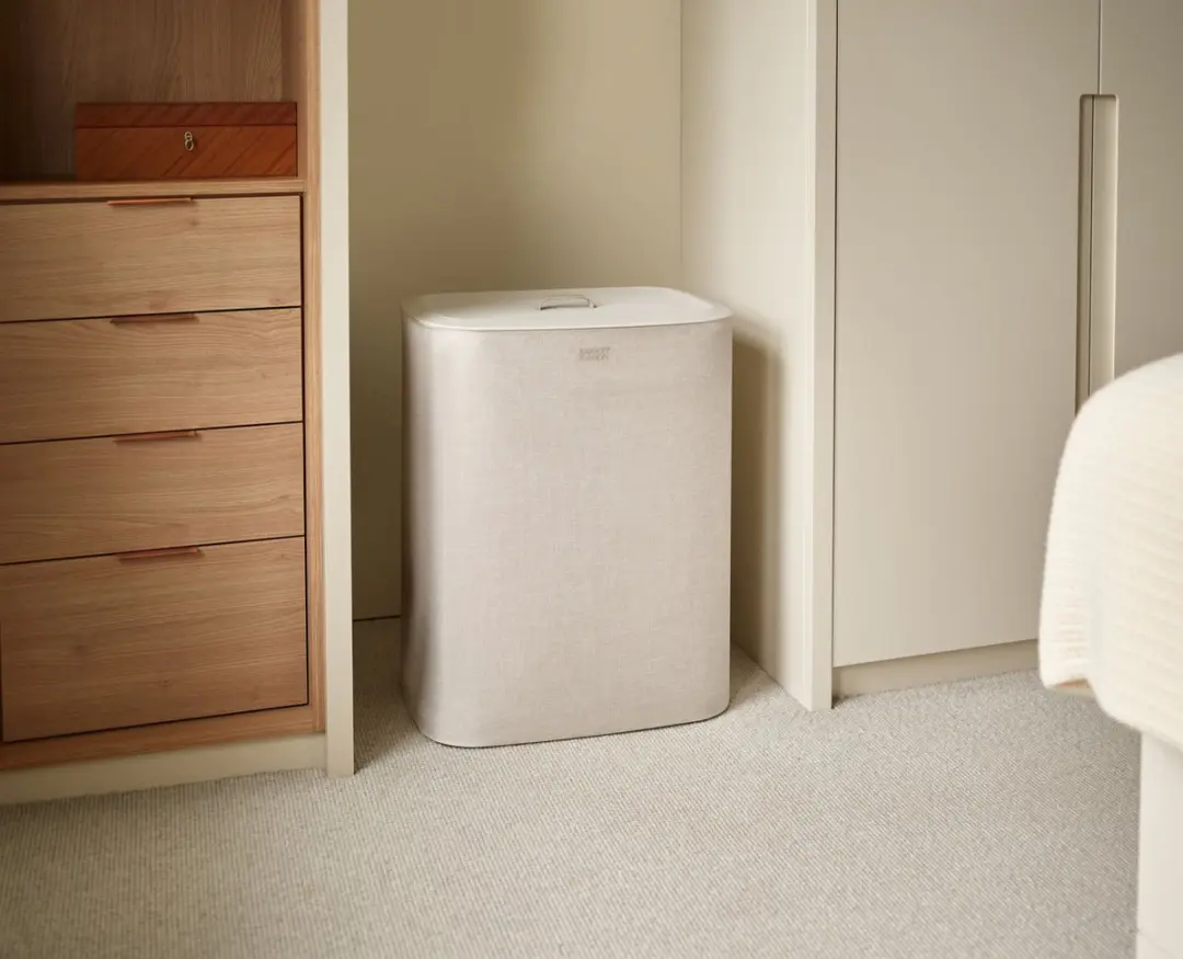 Joseph Joseph Tota Wasmand 90L - 2 Compartimenten Ecru