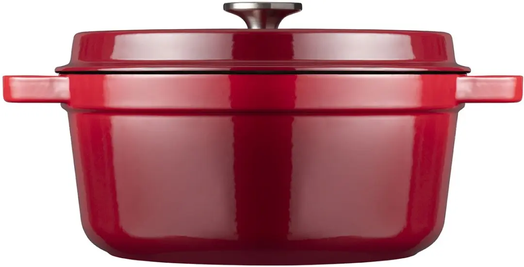 Sola Gietijzeren Braadpan 24cm - Rood - afbeelding 6 van 6