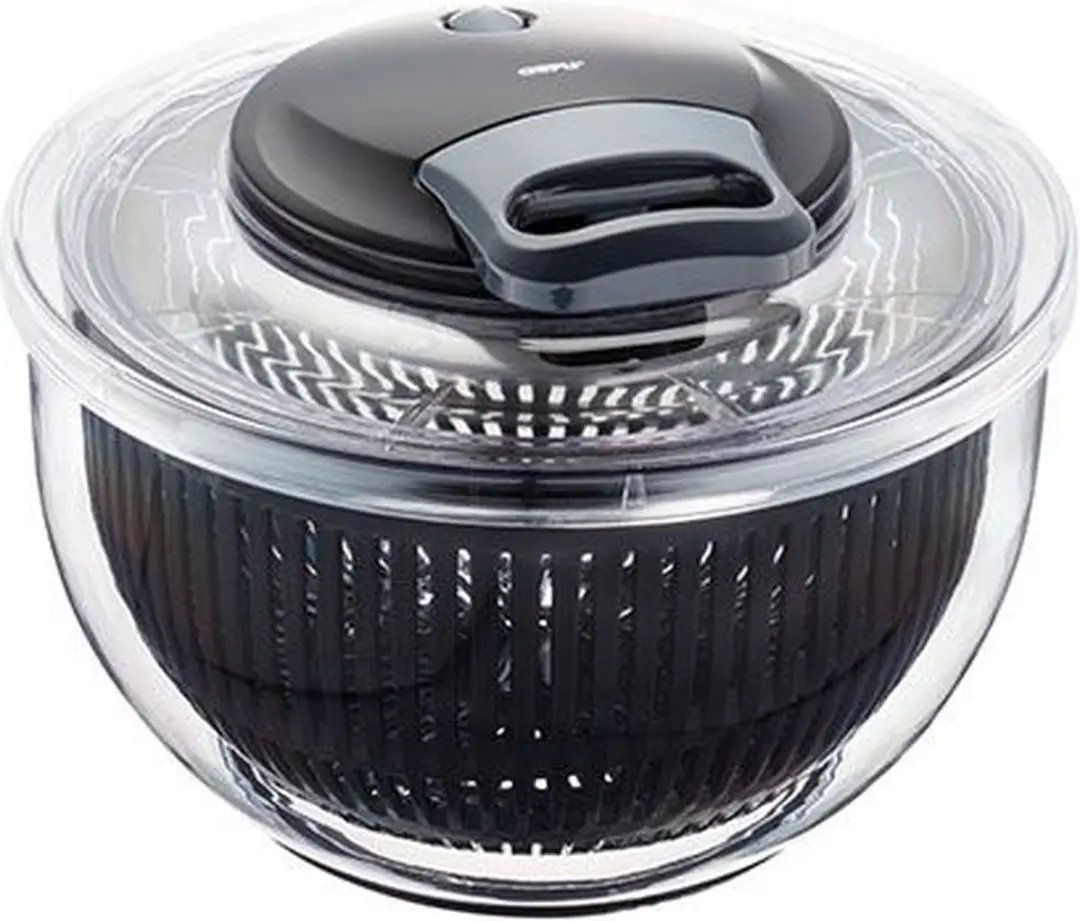 GEFU PULLIT Slacentrifuge 4,5L - Ø25cm - Transparant/Zwart