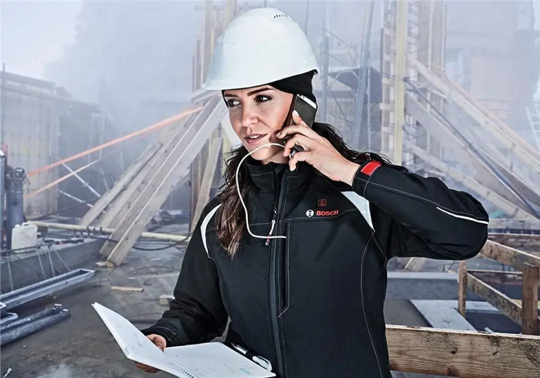 Bosch Professional GHJ 12+18V Verwarmde Jas - 3XL - Zwart