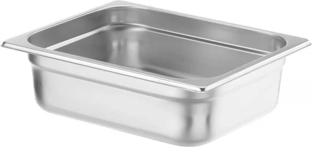 HENDI Gastronormbak 6,5L - 100mm - Roestvrij staal