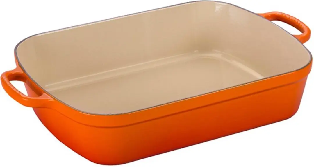 Le Creuset Braadslede Signature Oranjerood 37x29cm