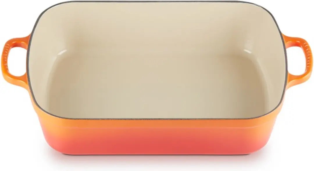 Le Creuset Braadslede Signature Oranjerood 37x29cm - afbeelding 5 van 6