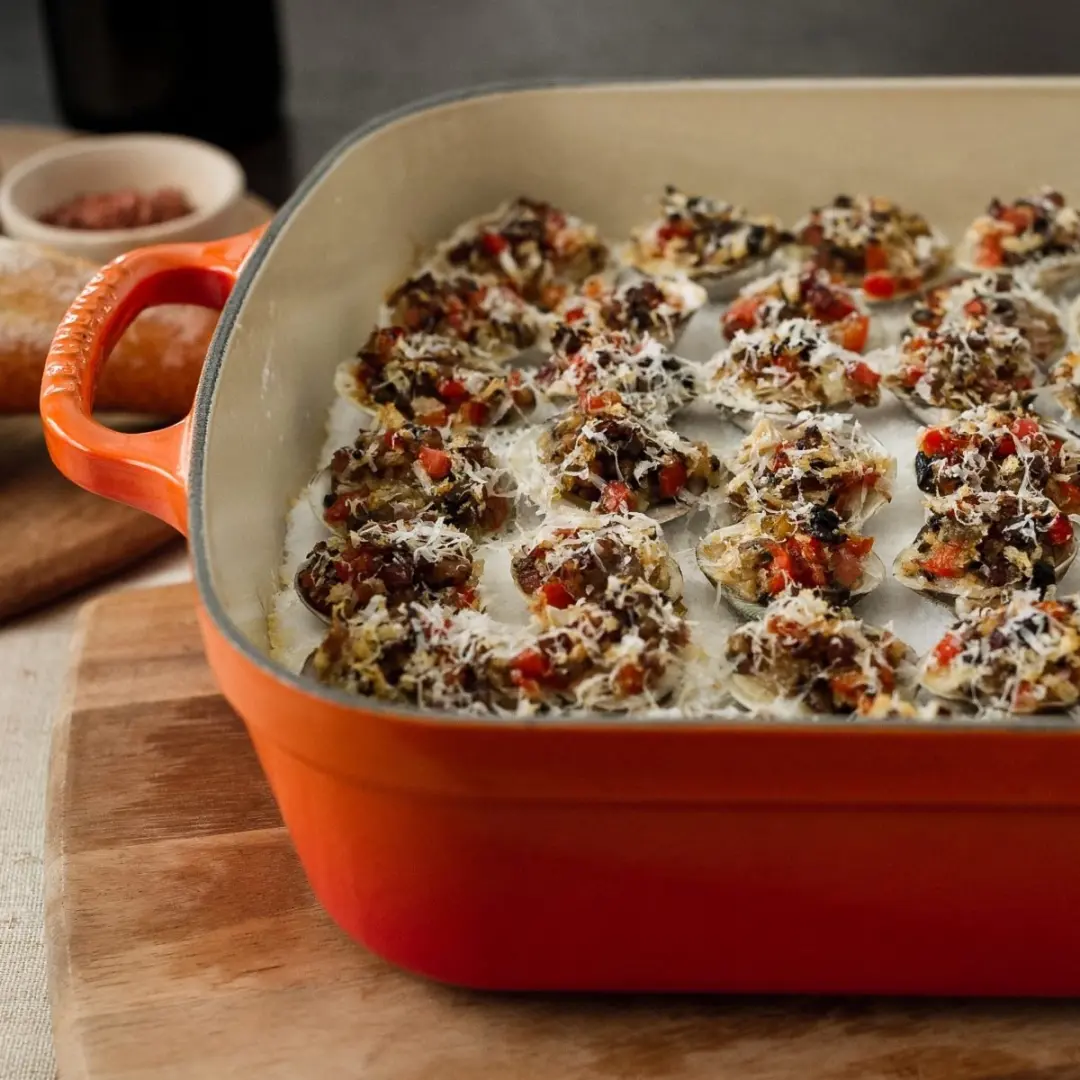 Le Creuset Braadslede Signature Oranjerood 37x29cm - afbeelding 3 van 6