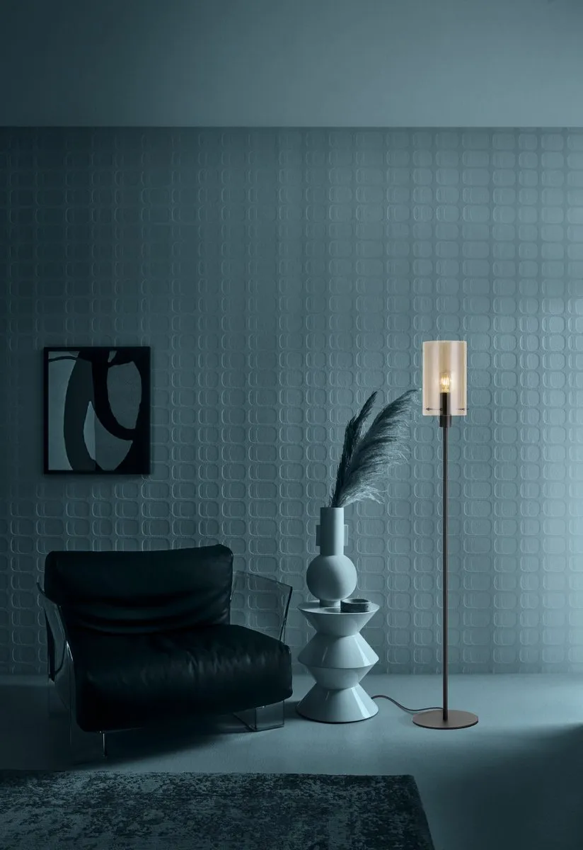 Eglo Polverara Vloerlamp - 1 Licht Ø18cm - Zwart