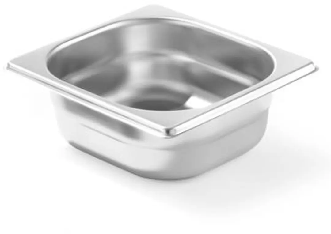 HENDI Gastronormbak 1,6L - 100mm - Roestvrij Staal