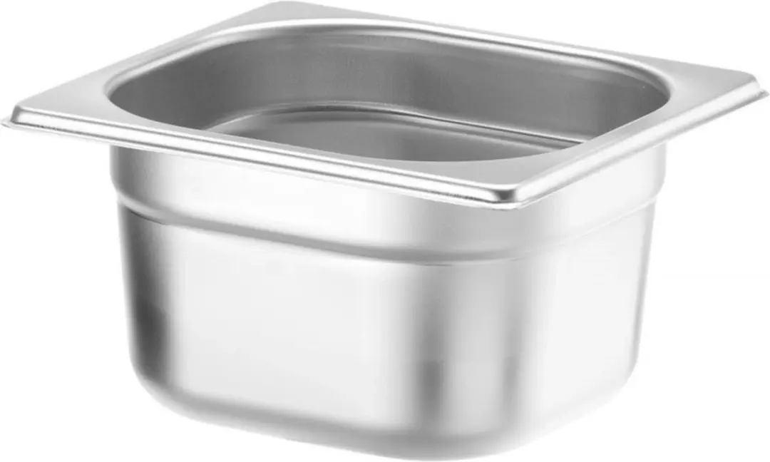 HENDI Gastronormbak 1,6L - 100mm - Roestvrij Staal