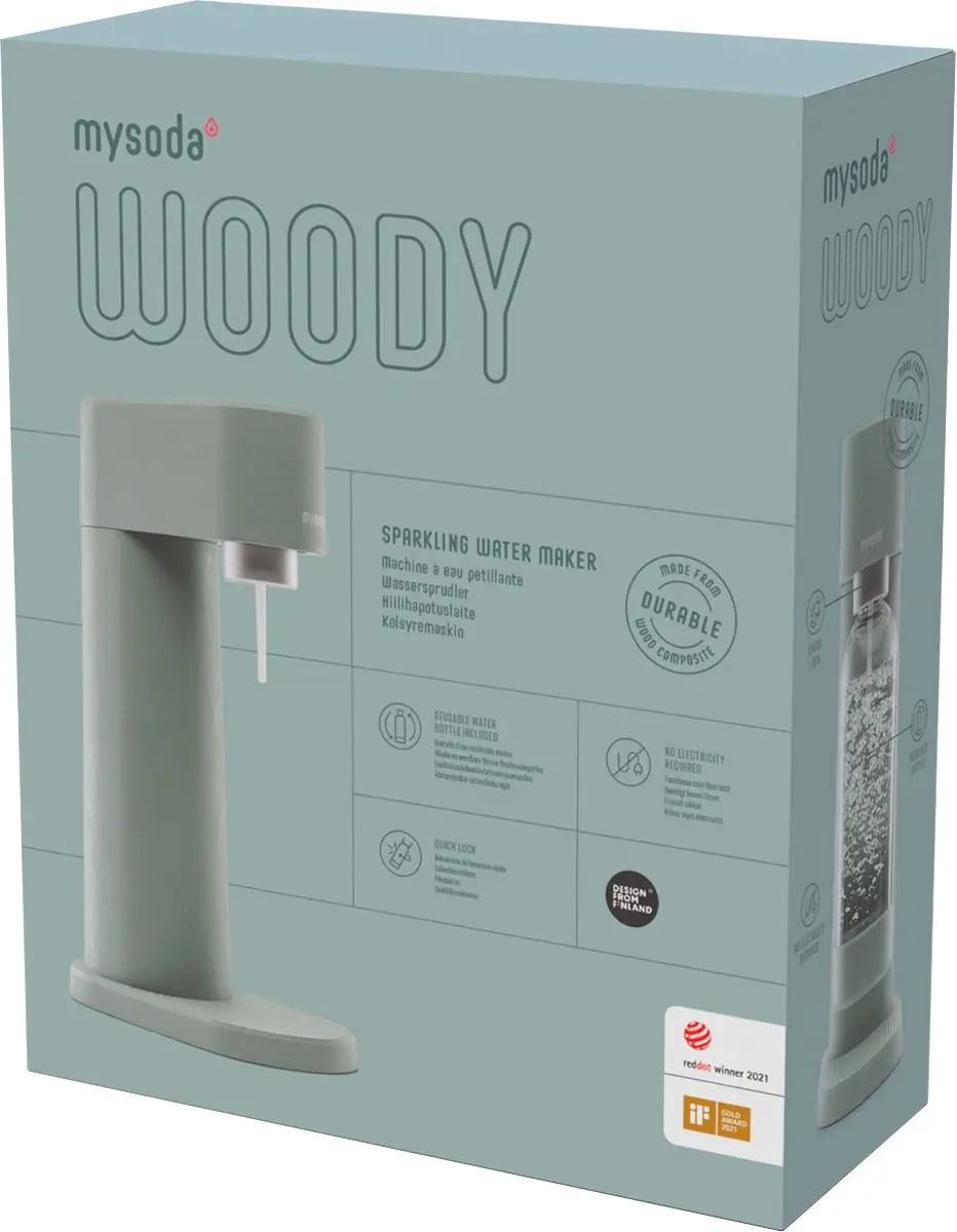 Mysoda Woody Pigeon Bruiswatertoestel - Groen