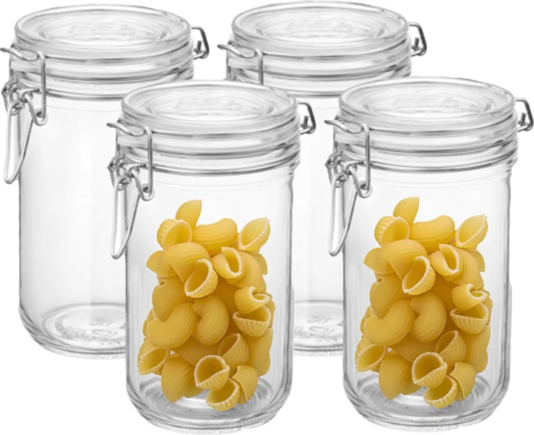 Bormioli Rocco Voorraadpot 750ml - 4 Stuks