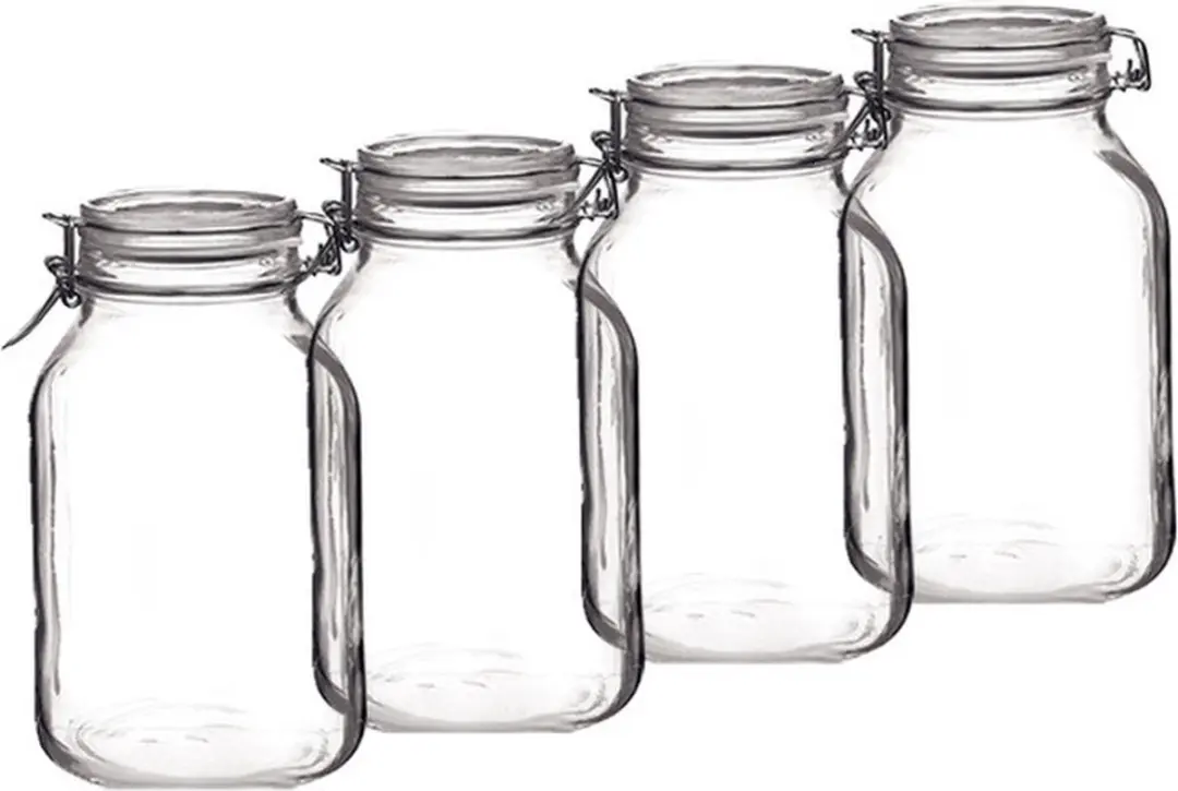 Bormioli Rocco Weckpot Set 4x