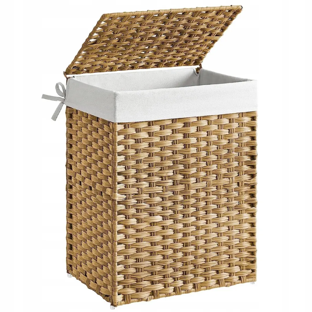 Songmics Wasmand Handgeweven Rattan 90L