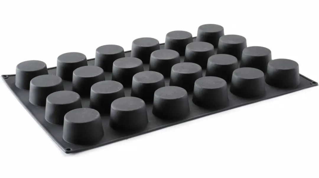 HENDI Siliconen Muffinvorm 24 Stuks - Antraciet - afbeelding 6 van 6