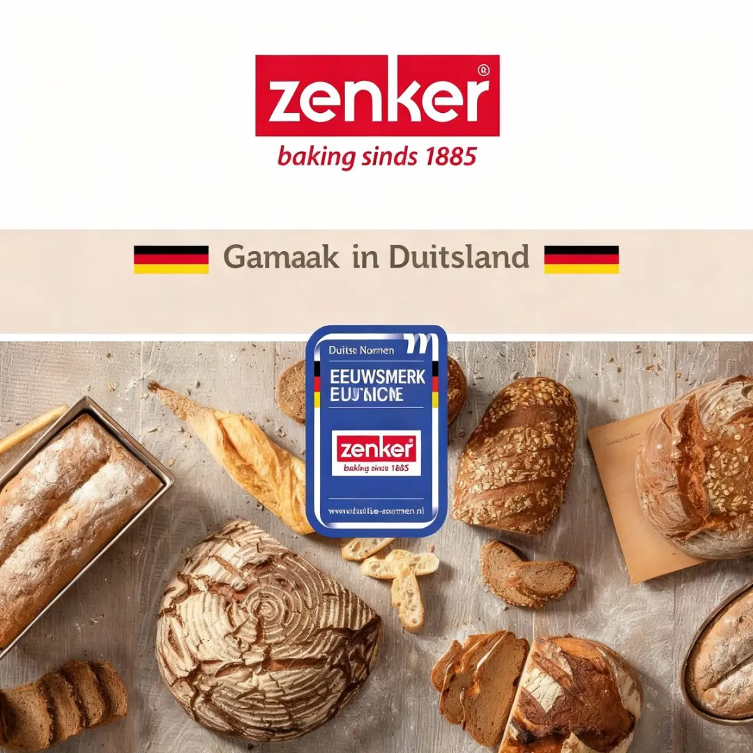 Zenker Bakkerijset Baguettevorm 3 Stuks - 38,5x24,6cm - Goud