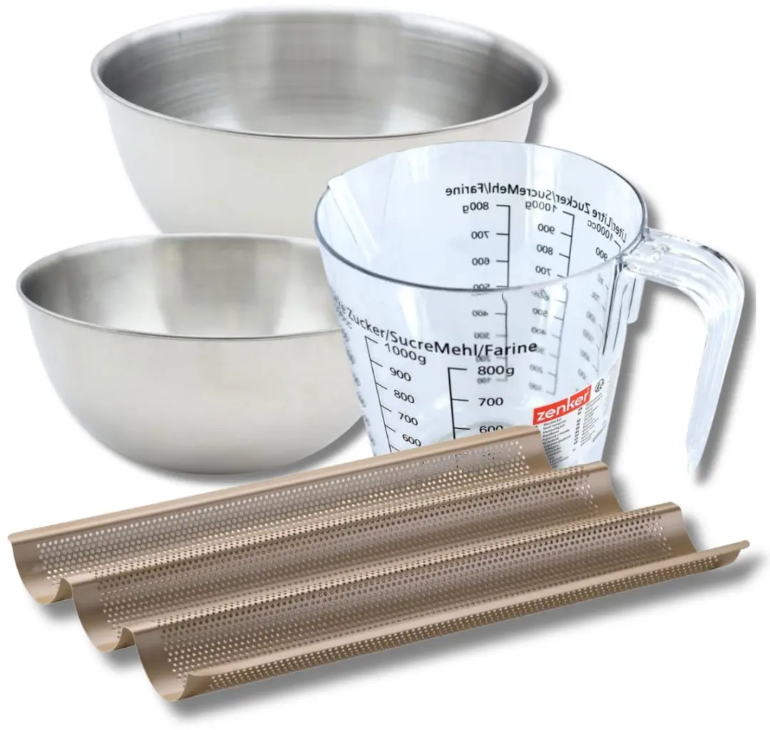 Zenker Bakkerijset Baguettevorm 3 Stuks