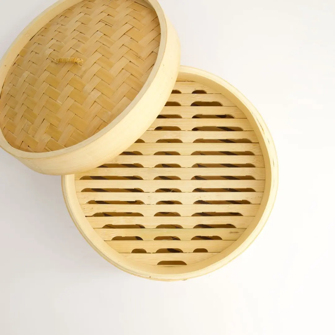 Tokyo Design Studio Bamboe Stoommandje Ø25cm - Beige