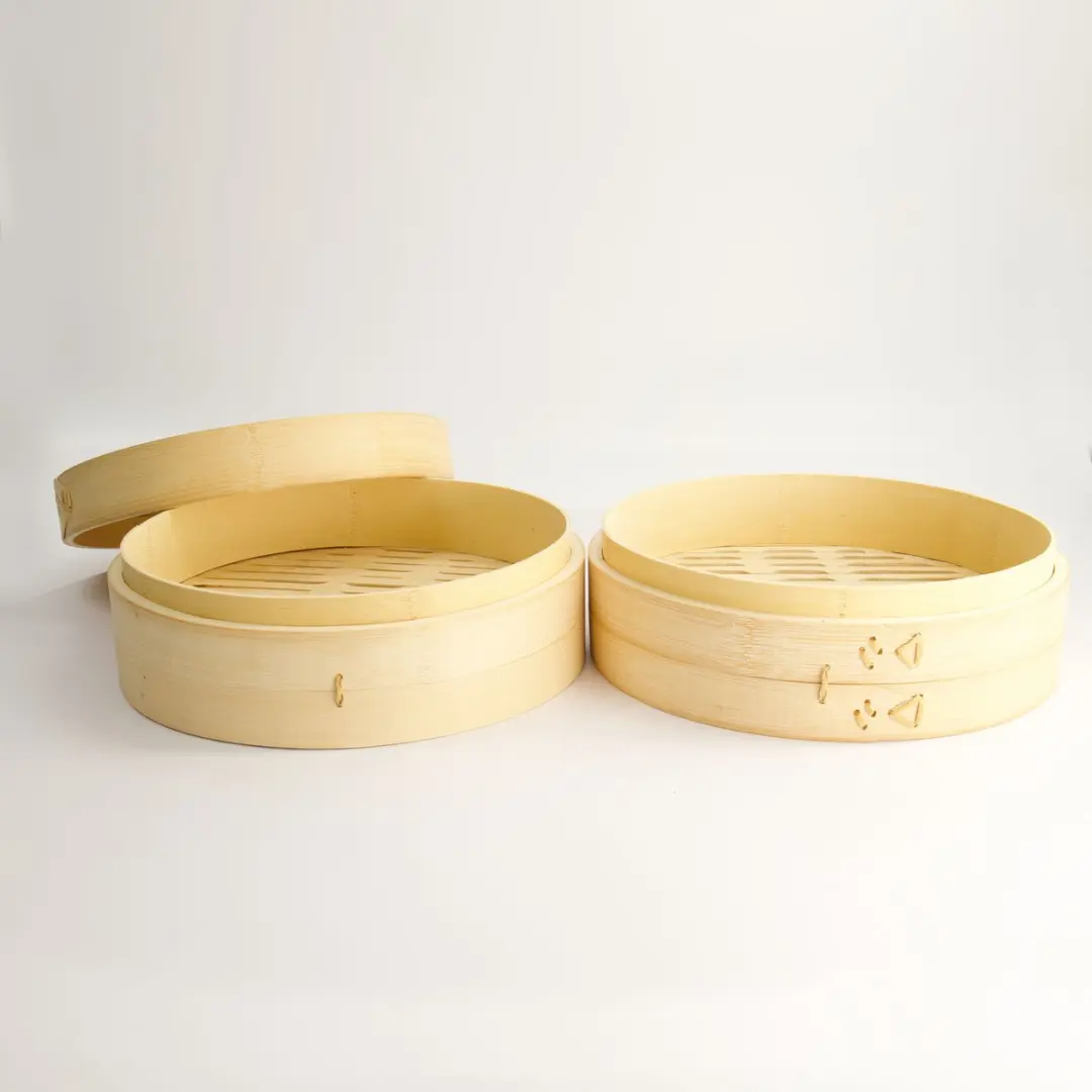 Tokyo Design Studio Bamboe Stoommandje Ø25cm - Beige