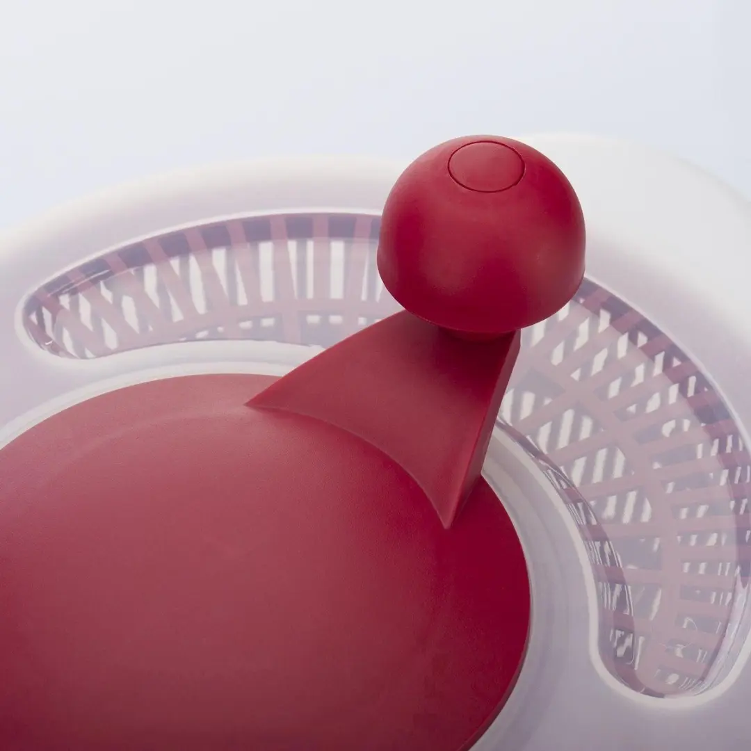 Westmark Slacentrifuge 5L - ø26cm - BPA-vrij - Fortuna 2432224R - Doorzichtig/Rood