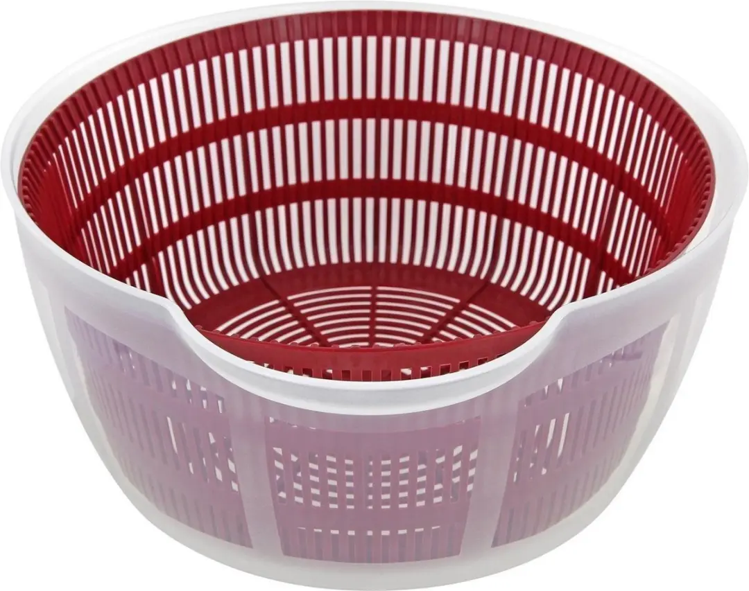 Westmark Slacentrifuge 5L - ø26cm - BPA-vrij - Fortuna 2432224R - Doorzichtig/Rood