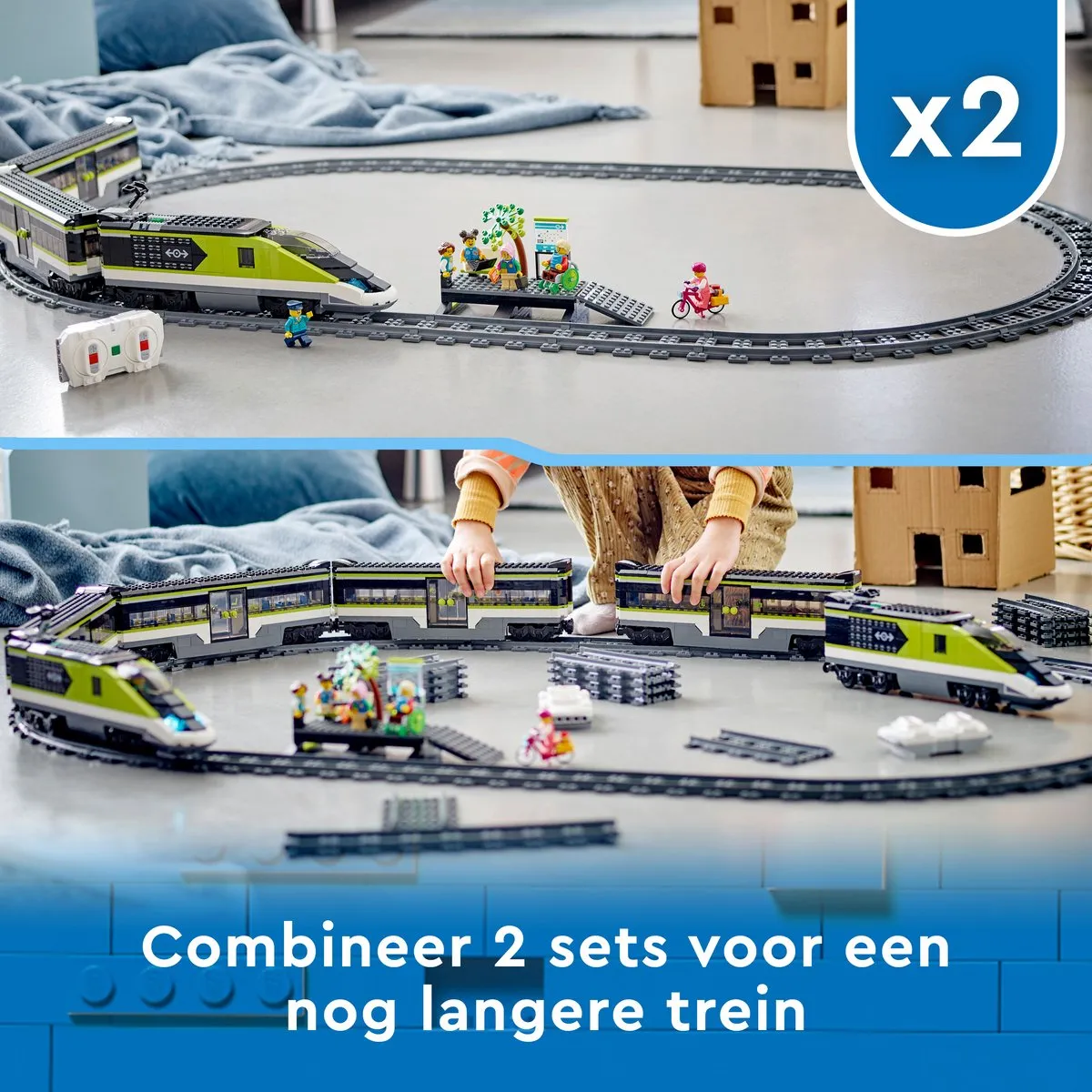 LEGO City Passagierssneltrein 60337 - 764 Stukken - afbeelding 6 van 6