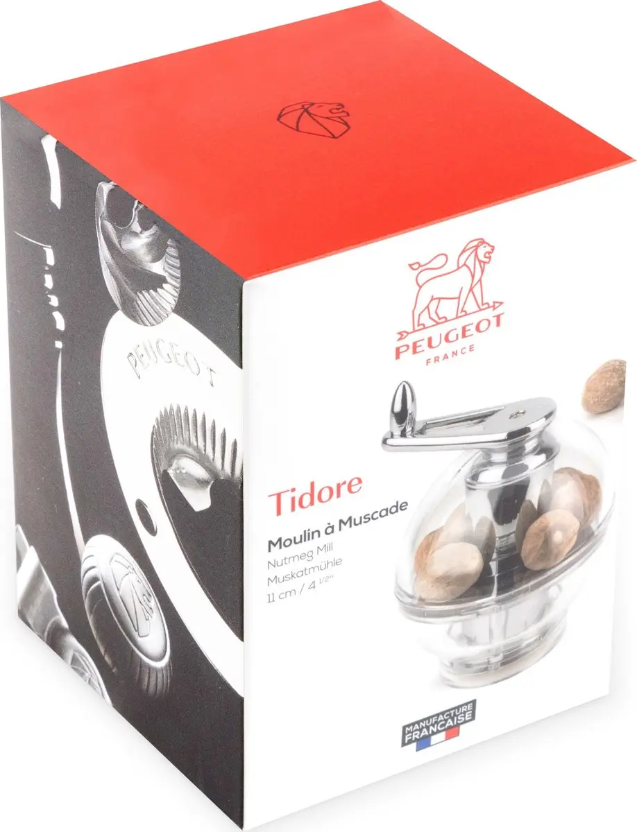 Peugeot Tidore Muskaatmolen 11cm - Transparant - afbeelding 6 van 6