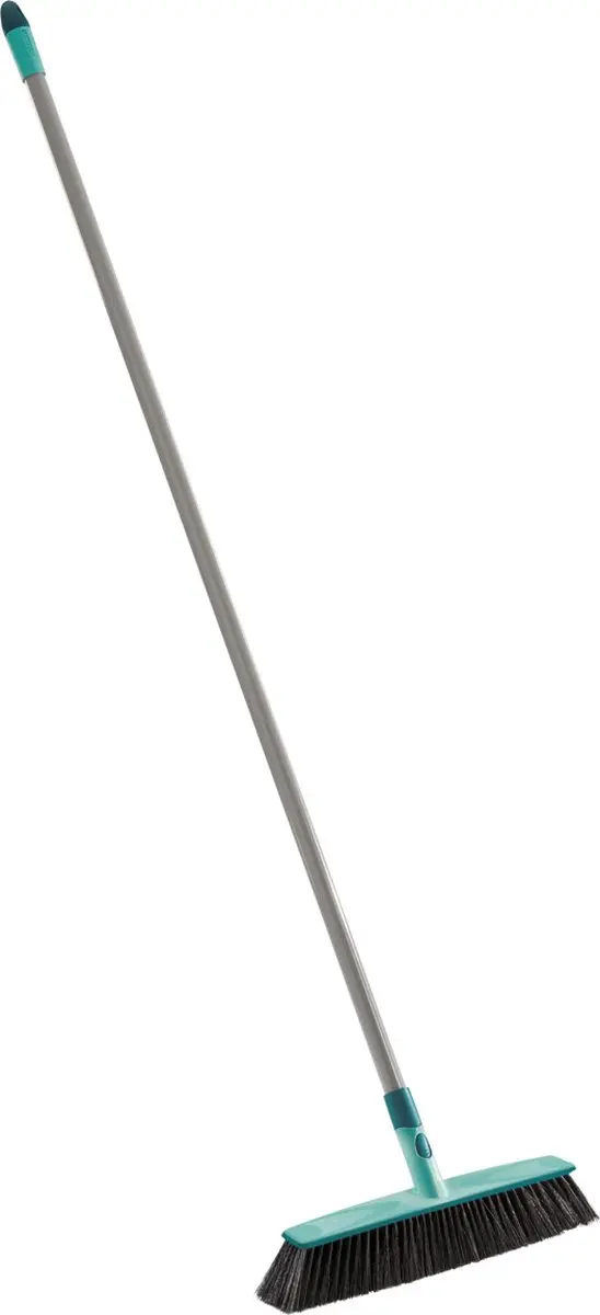Leifheit Allround Bezemkop 40cm Xtra Clean - Turquoise/Zwart