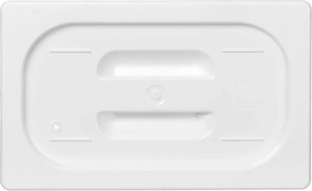 HENDI Deksel voor GN-container 265x162mm - Polycarbonaat - Wit