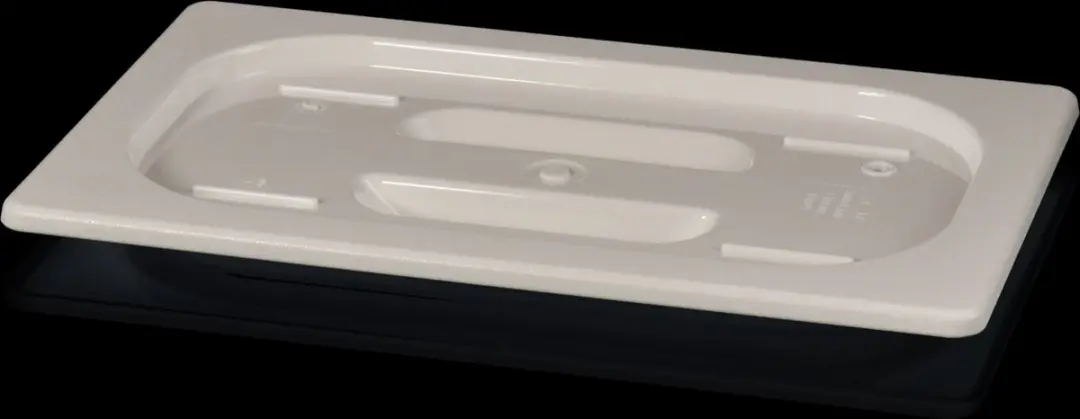 HENDI Deksel voor GN-container 265x162mm - Polycarbonaat - Wit