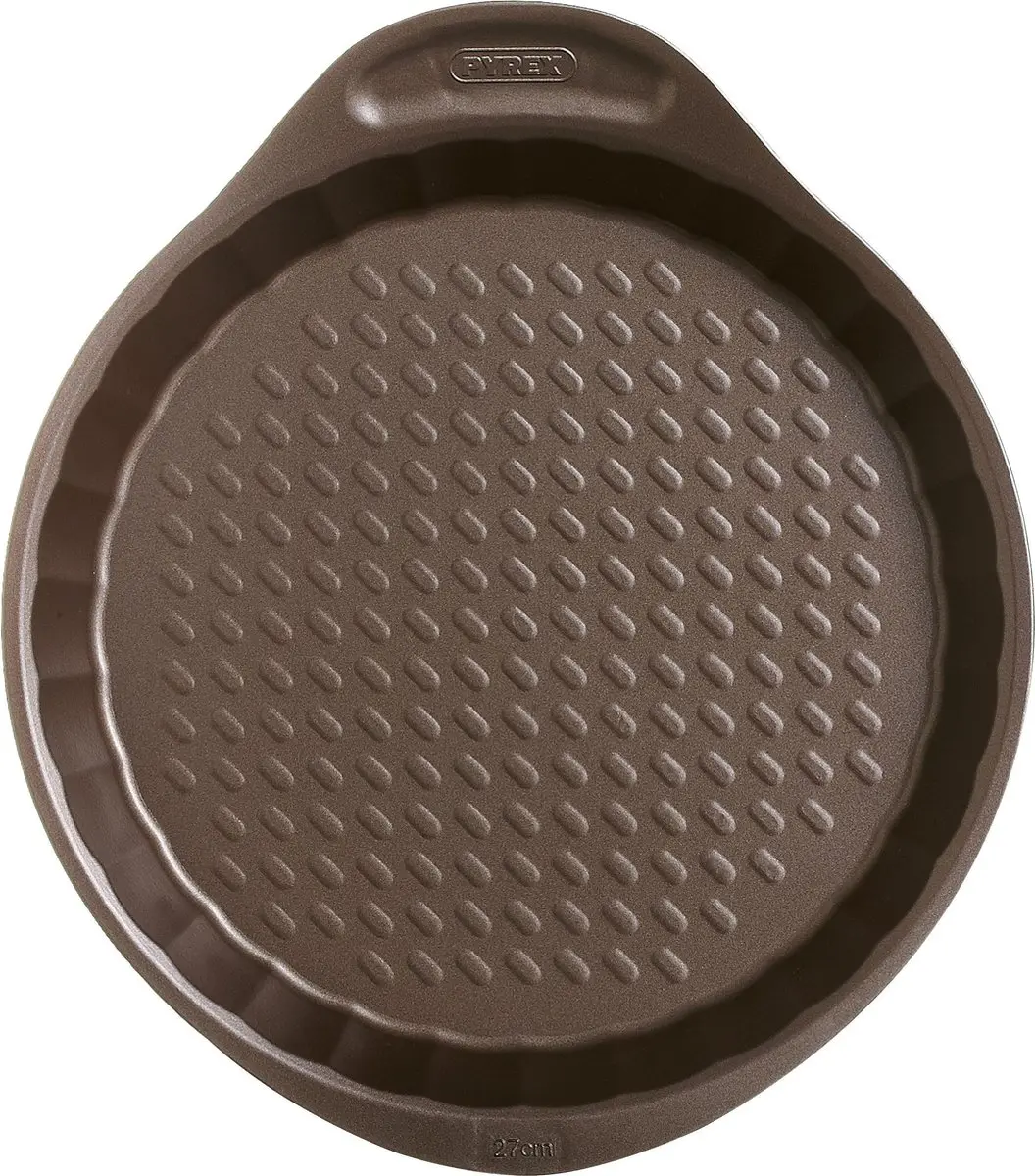 Pyrex Asimetria Taartvorm 2,4L - 30cm - Bruin