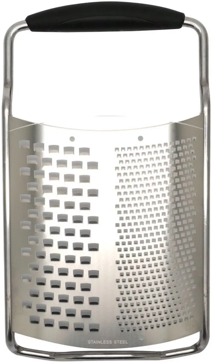 Fackelmann RVS Kaasrasp 2-in-1 22cm - 45372