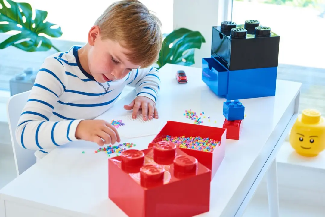 LEGO Opbergbox Mini Brick 8 - Rood