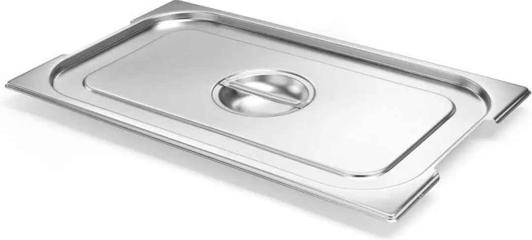 HENDI Deksel GN 325x265mm Roestvrij Staal - met Handgrepen