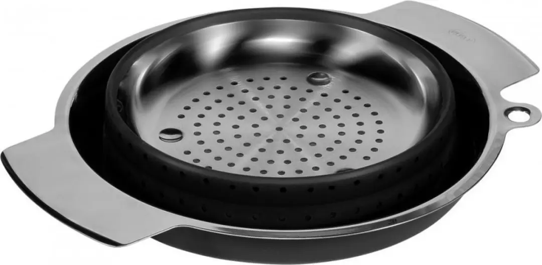 Rösle Opvouwbaar Vergiet 24cm - Zwart