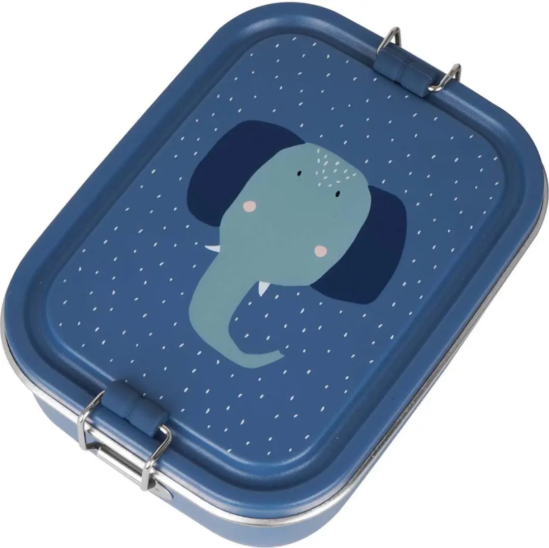 Trixie RVS Broodtrommel Mrs. Elephant 800ml