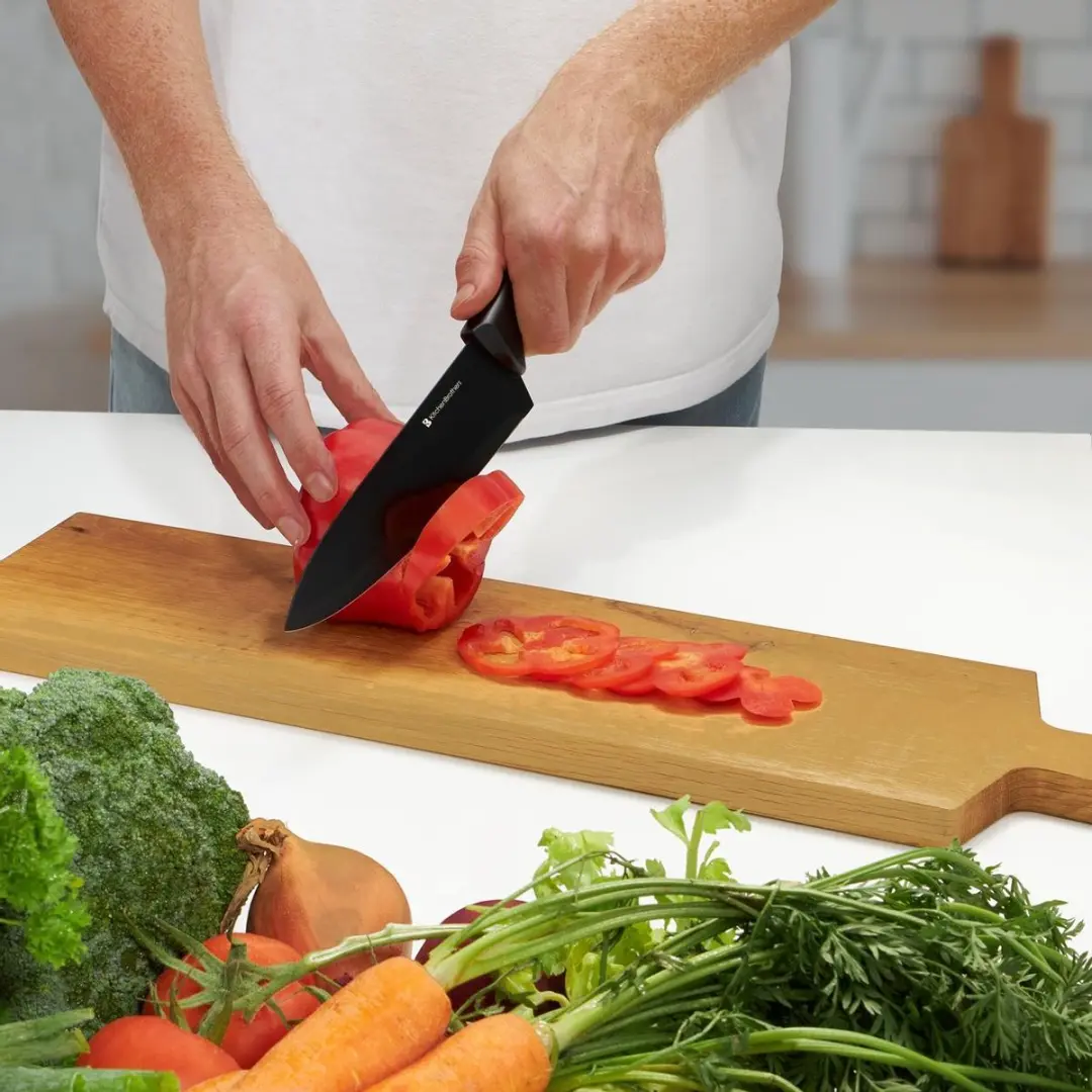 KitchenBrothers Messenset 14-delig - Zwart