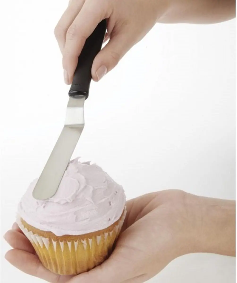 OXO Good Grips Glaceermes Cupcake - Zwart