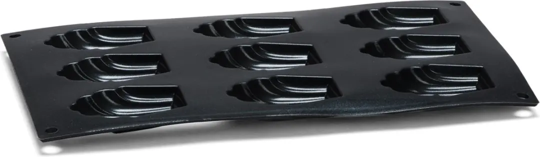 Patisse Bakvorm Starflex - 9 Stuks Zwart