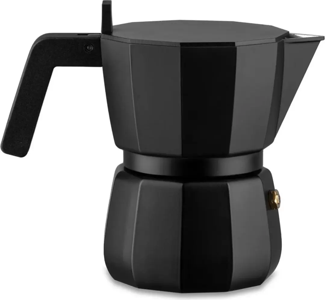 Alessi Percolator DC06/3 B - 3 Koppen - Zwart